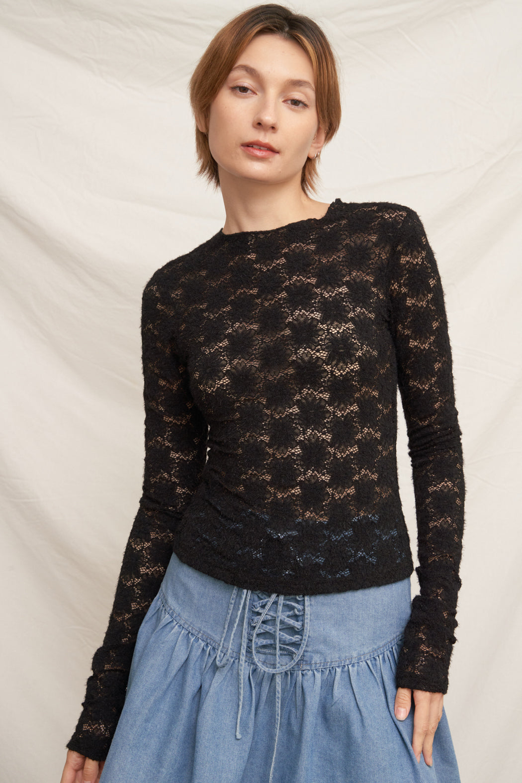 Celine Lace Top