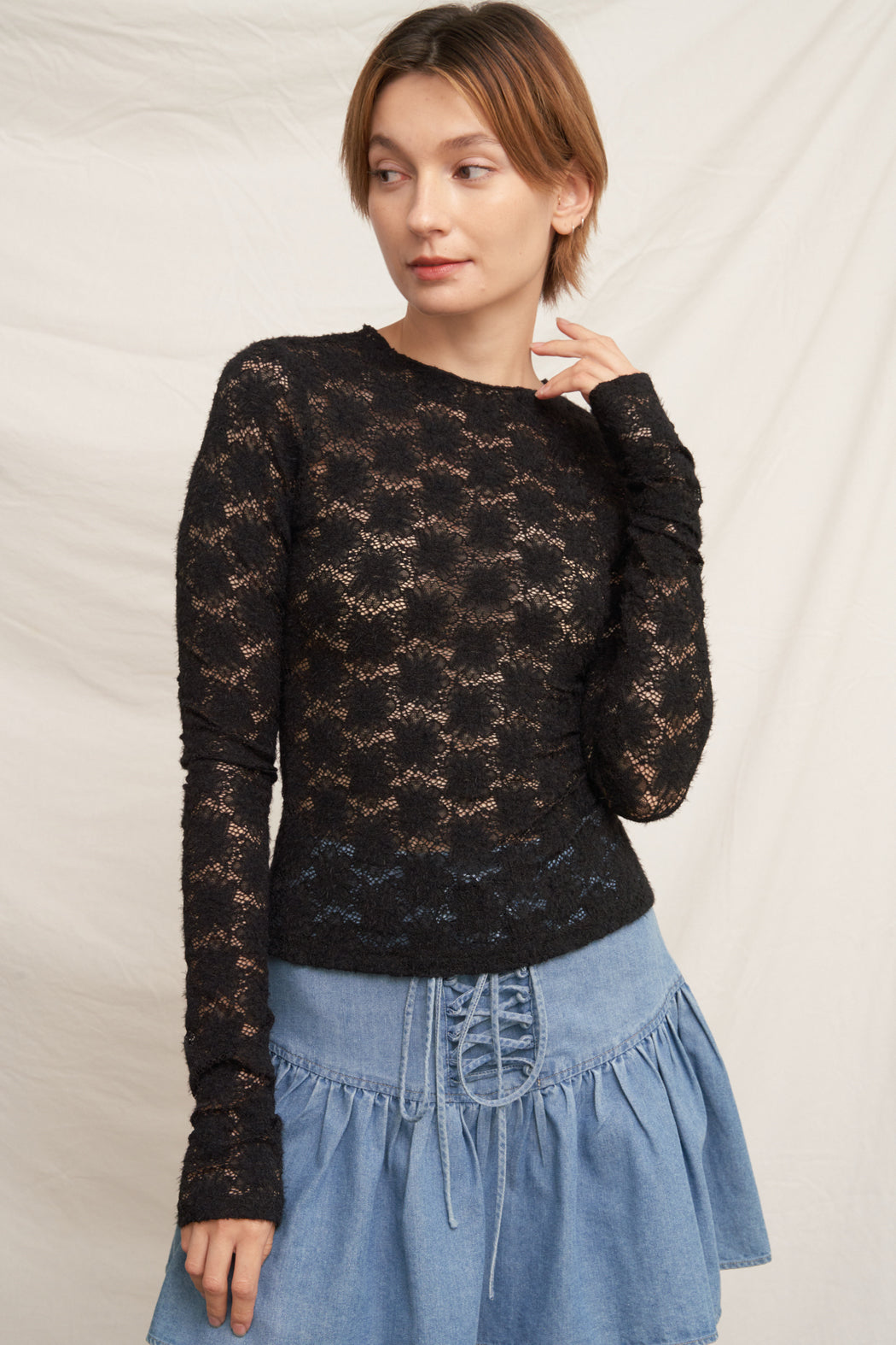 Celine Lace Top