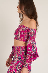 Chakra Smocked Top