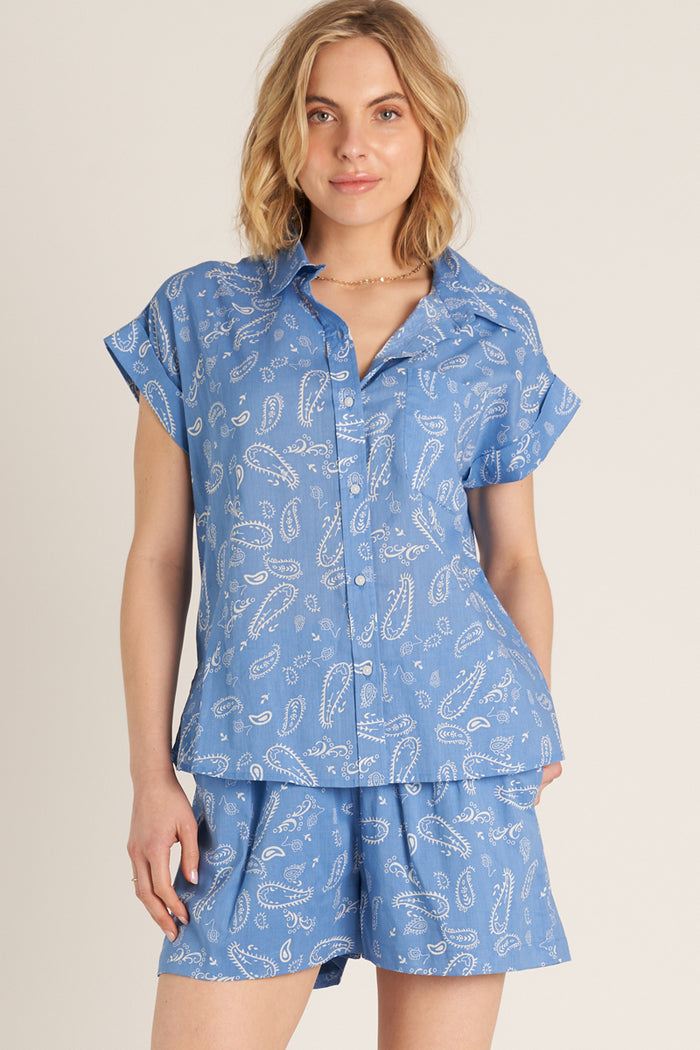 Wavy Baby Short Sleeve Shirt