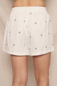 Fiona Embroidered Shorts