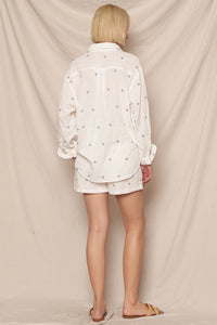 Fiona Embroidered Shorts