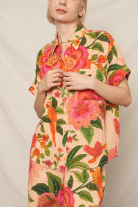 Maltese Block Button Down