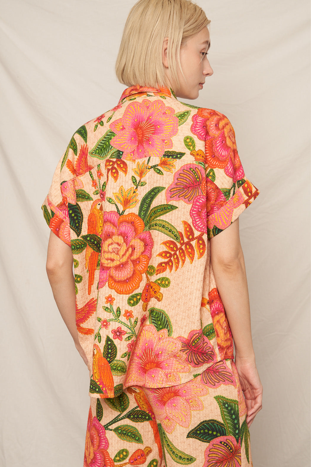 Maltese Block Button Down