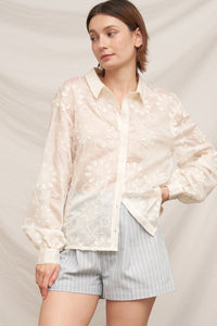 Elisa Embroidered Top