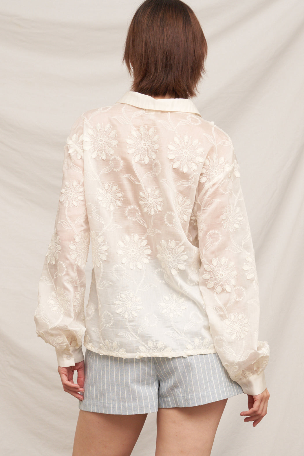 Elisa Embroidered Top