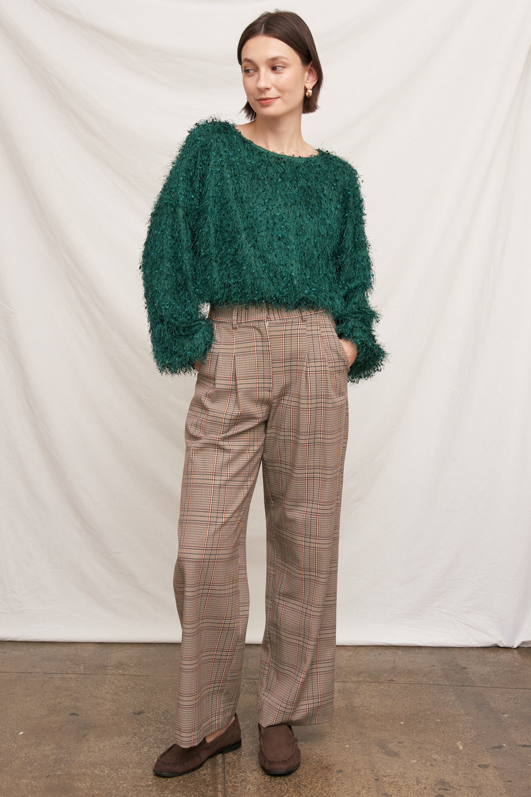 Zadie Fuzzy Top