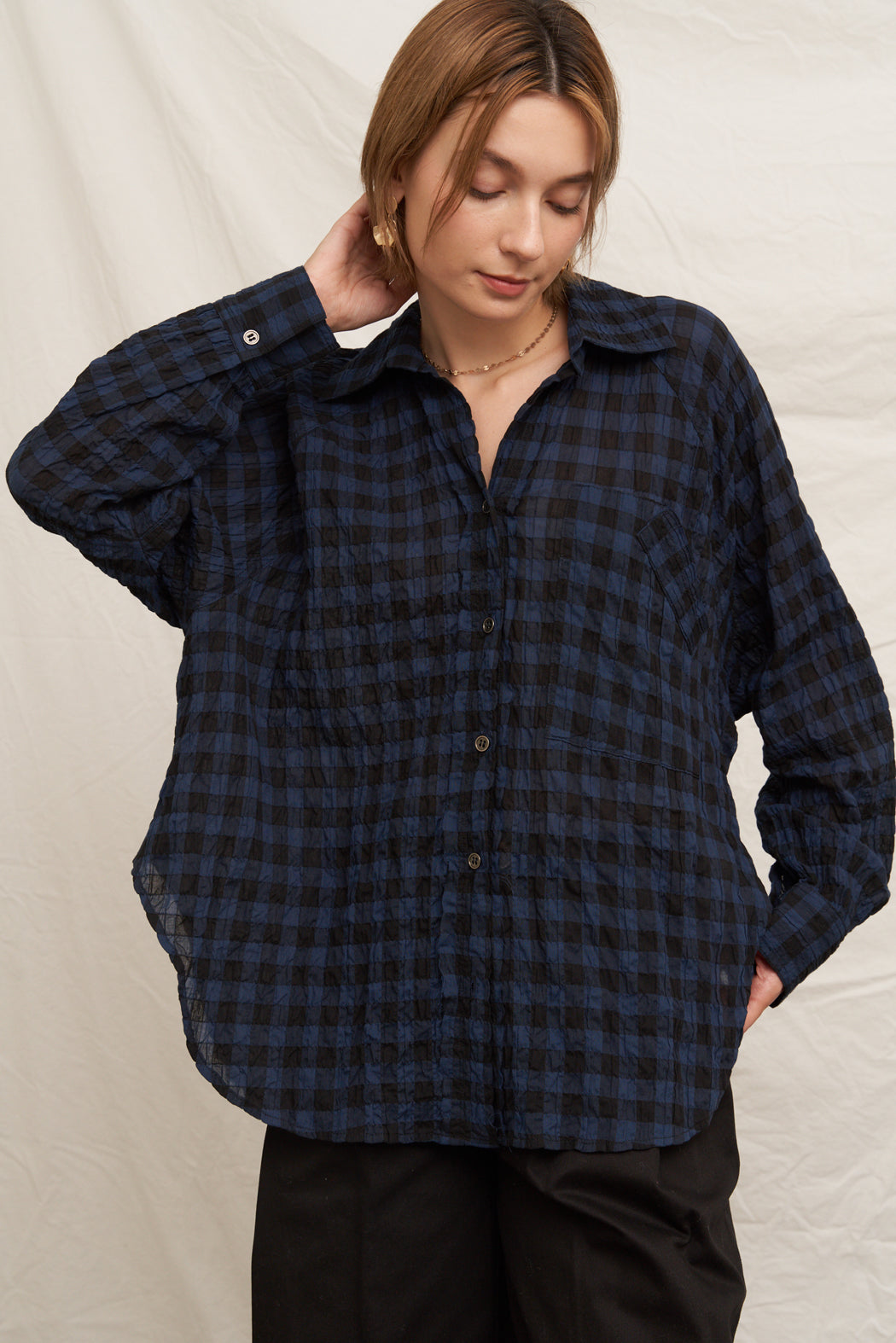 Wanderlust Button Down