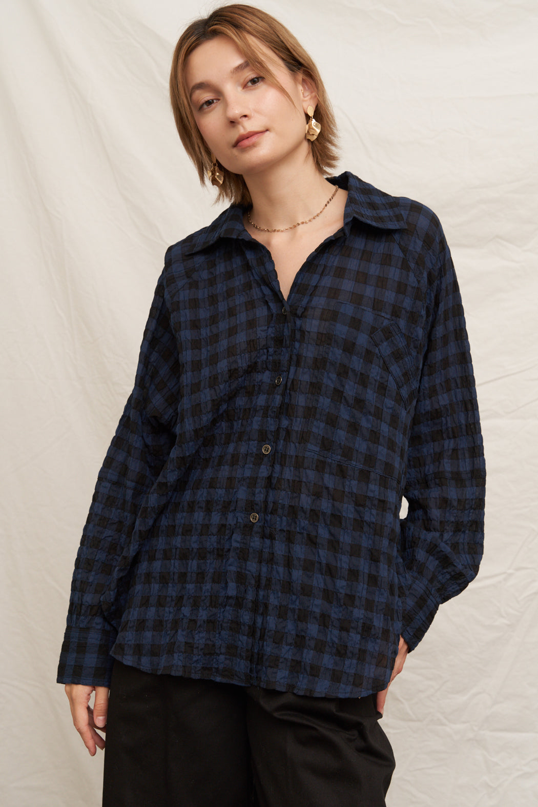 Wanderlust Button Down