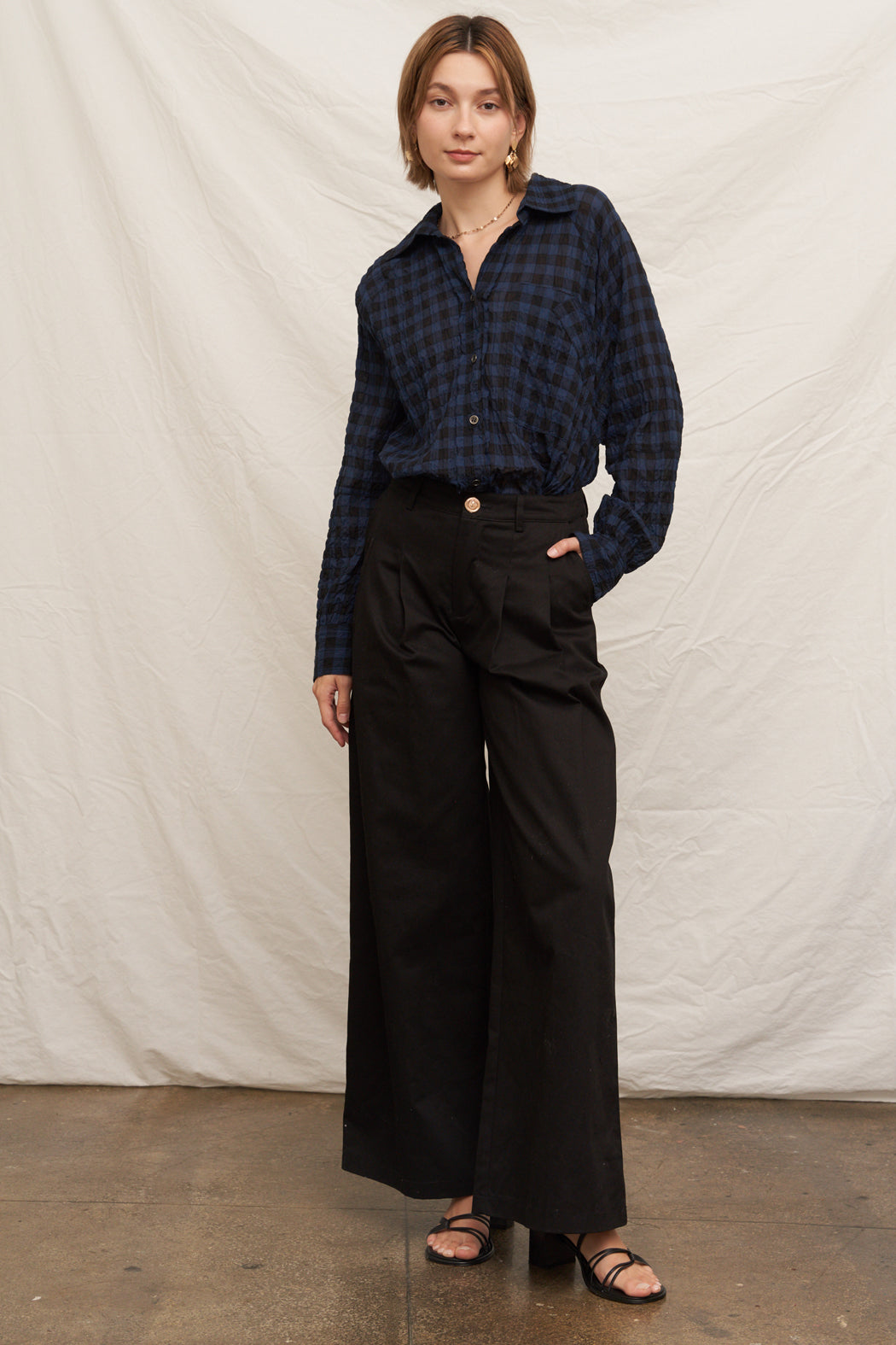 Wanderlust Button Down