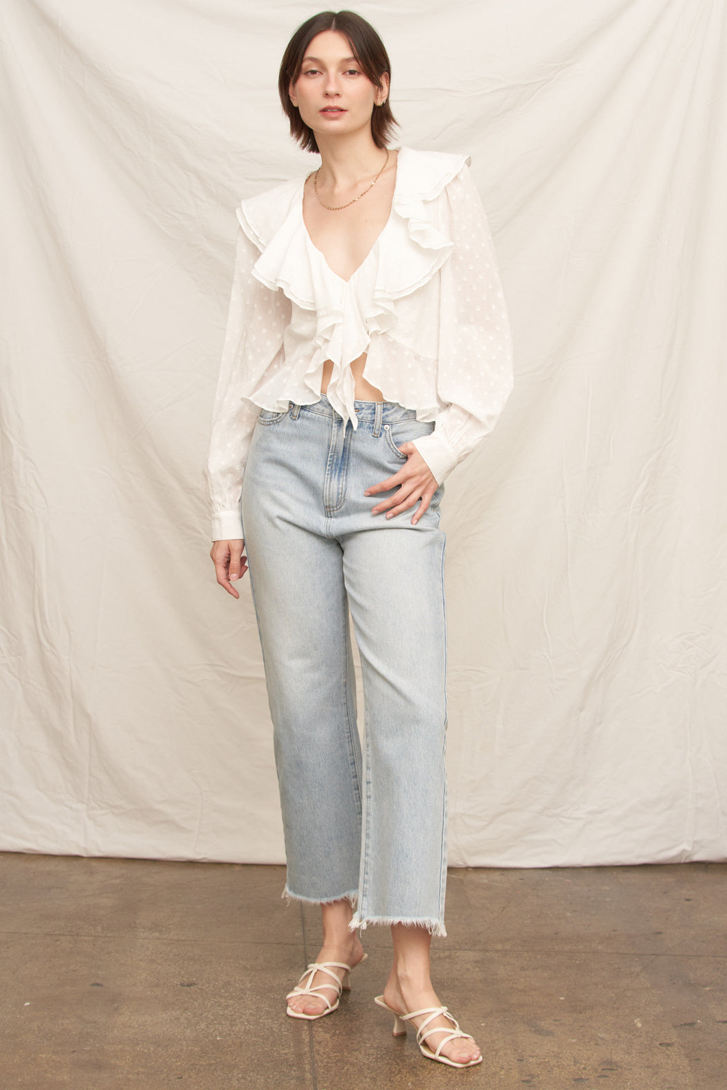 Noor Ruffle Top
