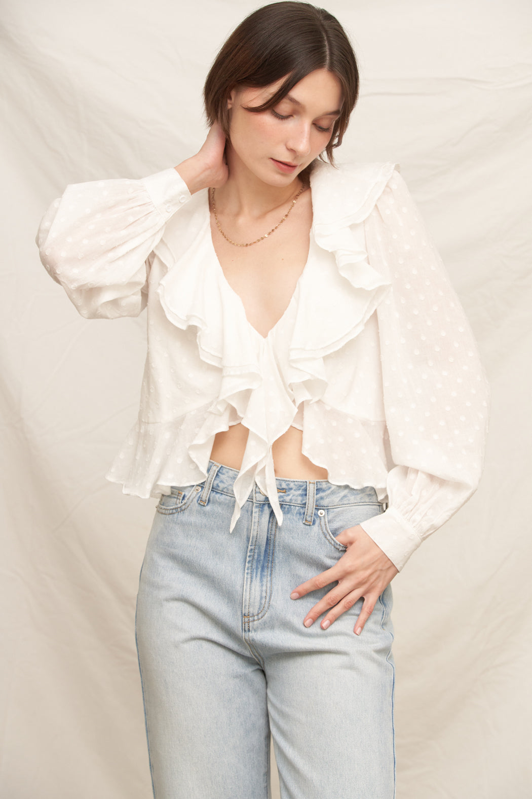 Noor Ruffle Top