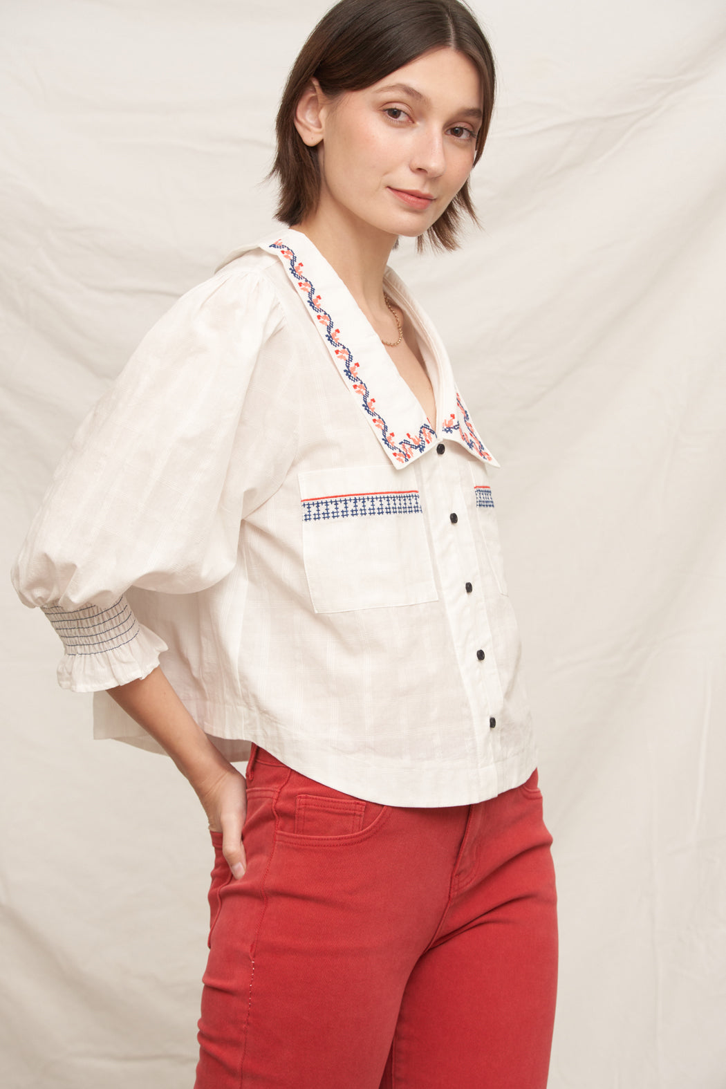 Cotton Candy Sailor Blouse