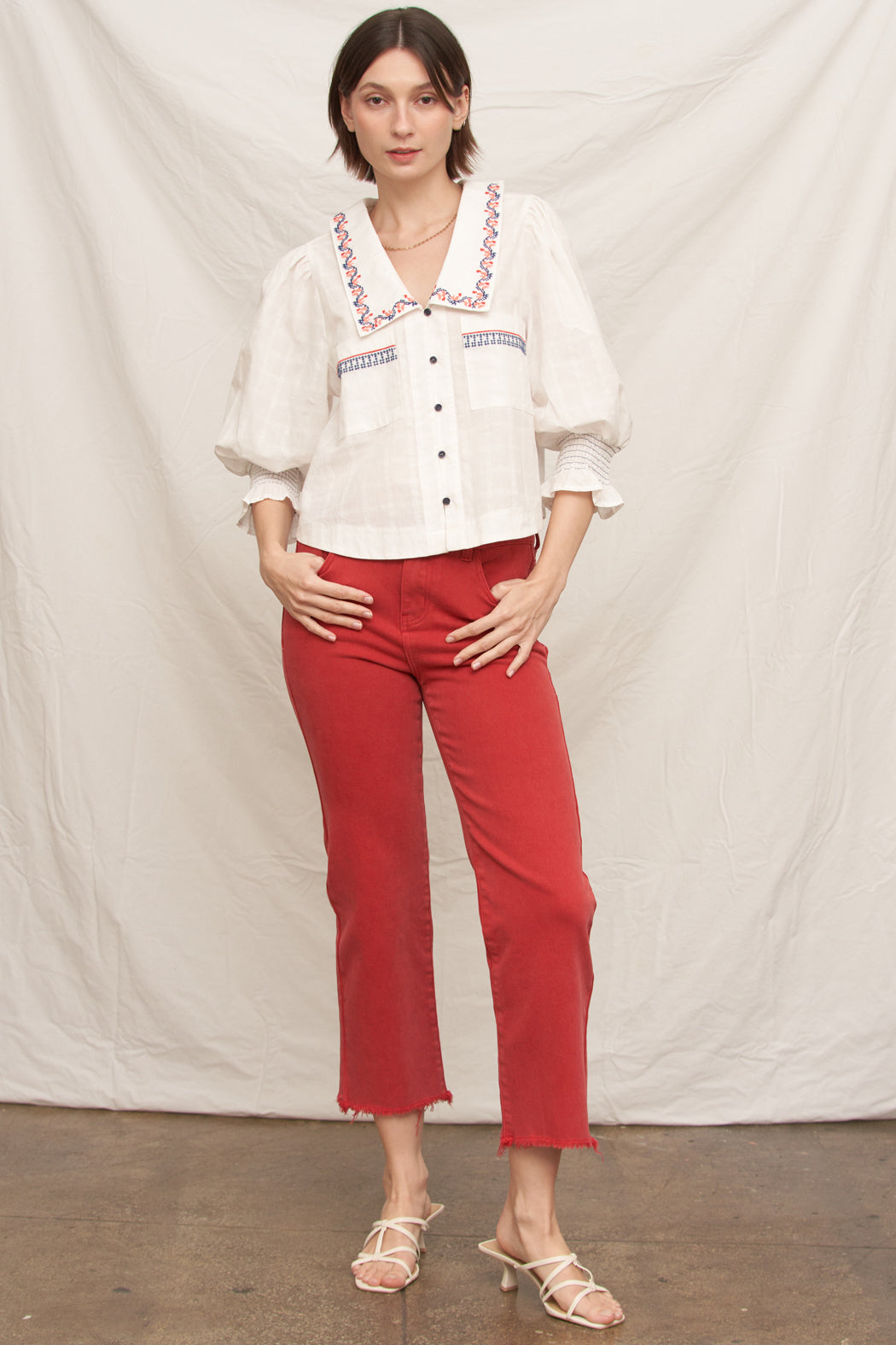 Cotton Candy Sailor Blouse