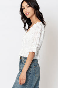 Bonnie Puff Sleeve Top