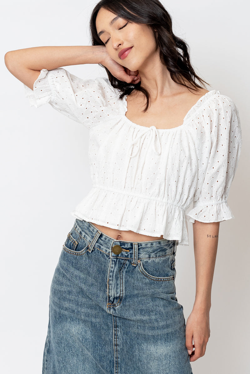 Bonnie Puff Sleeve Top