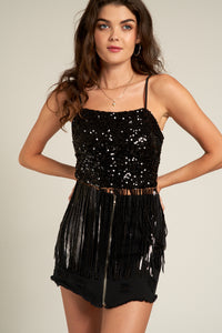 Taylor Sequin Top