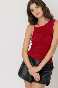 Ruby Asymmetrical Top