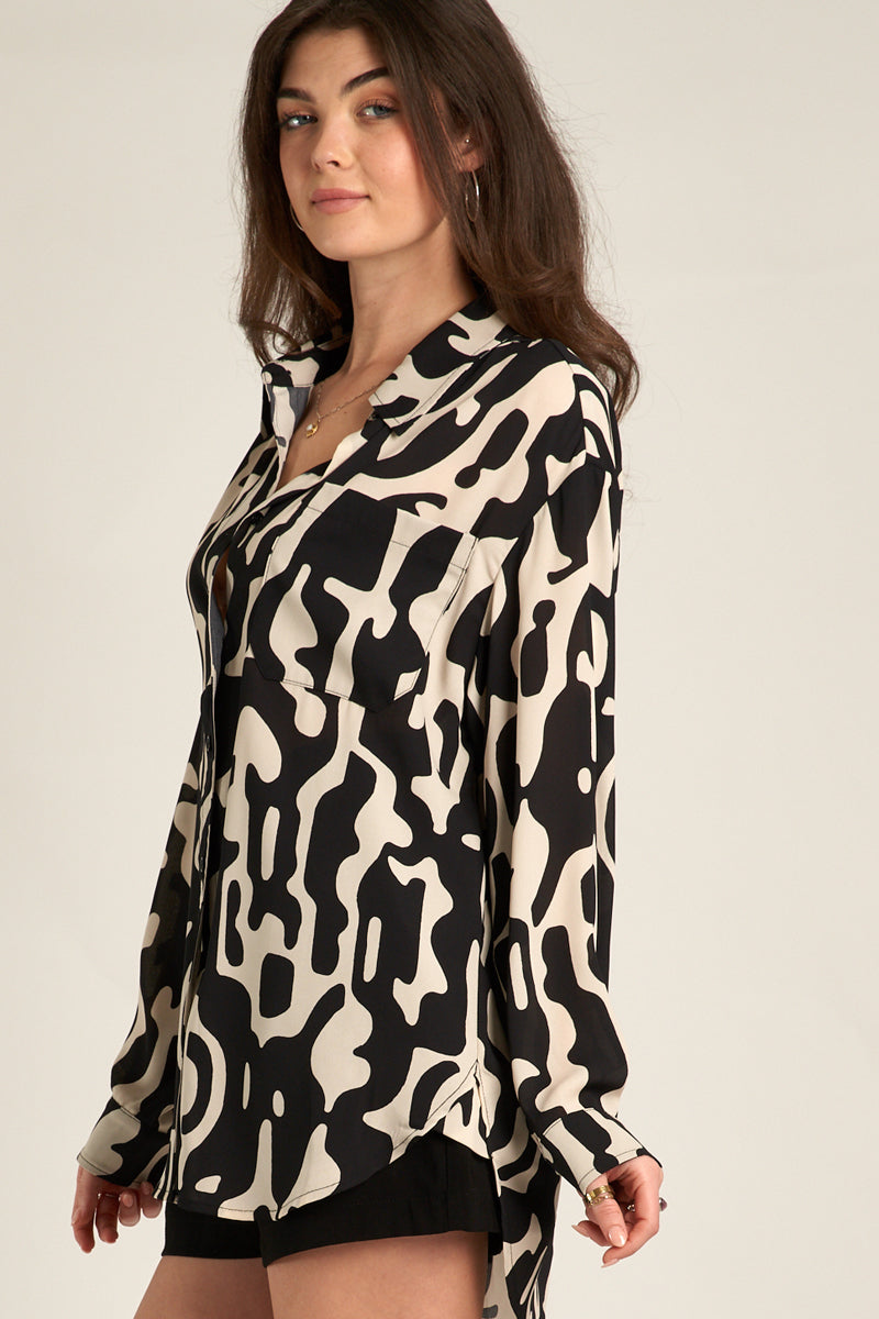 Rhea Printed Shirt