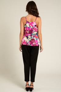 Lia Floral Satin Top