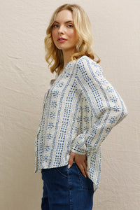 Siwa Long Sleeve Blouse