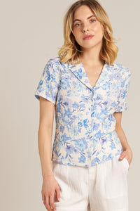 Lyla Floral Button Down Top