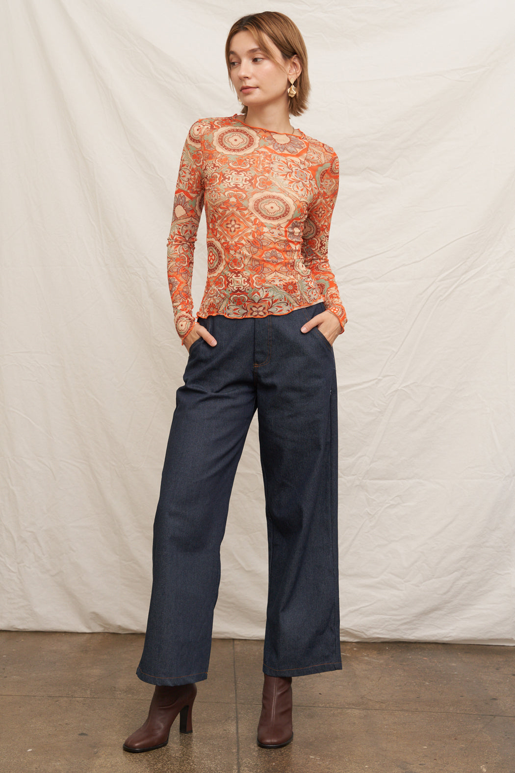 Geometry Club Mesh Top