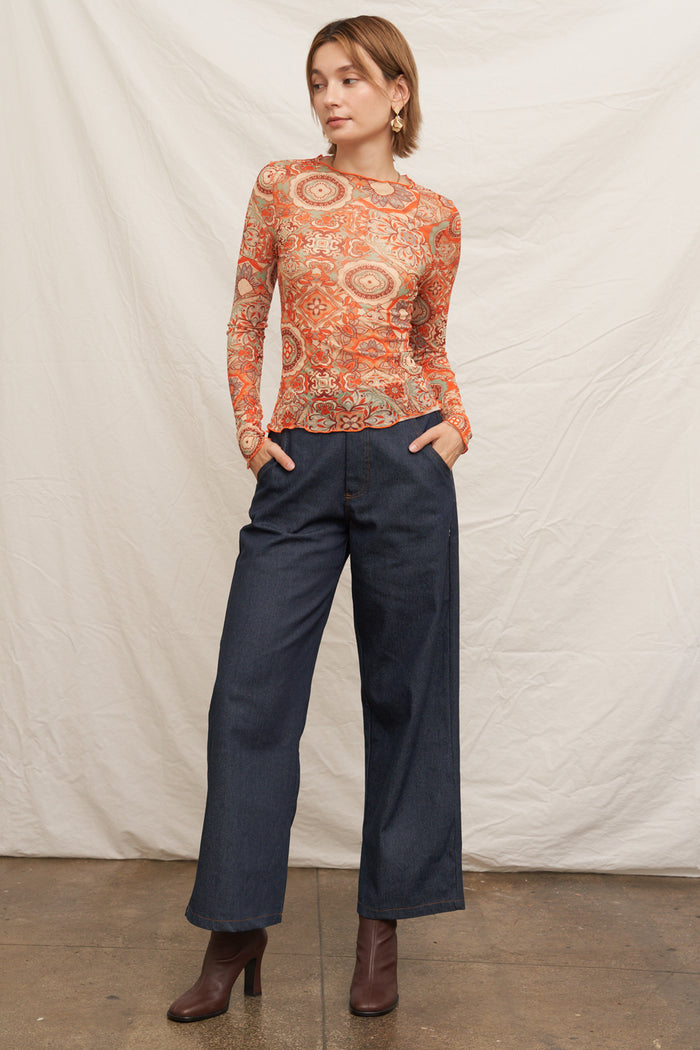 Geometry Club Mesh Top