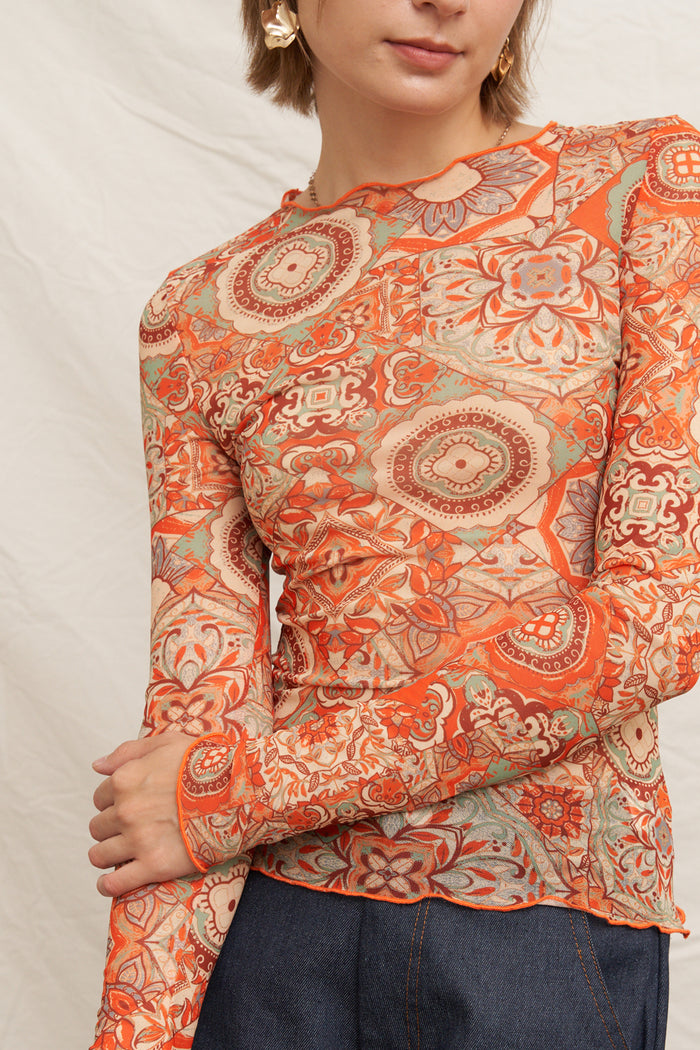 Geometry Club Mesh Top