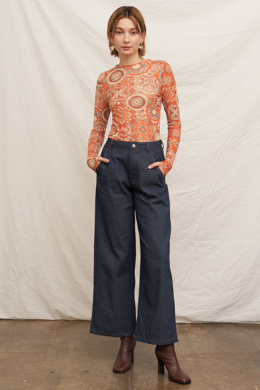 Geometry Club Mesh Top