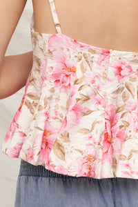 Amor Eyelet Top