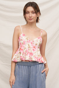 Amor Eyelet Top