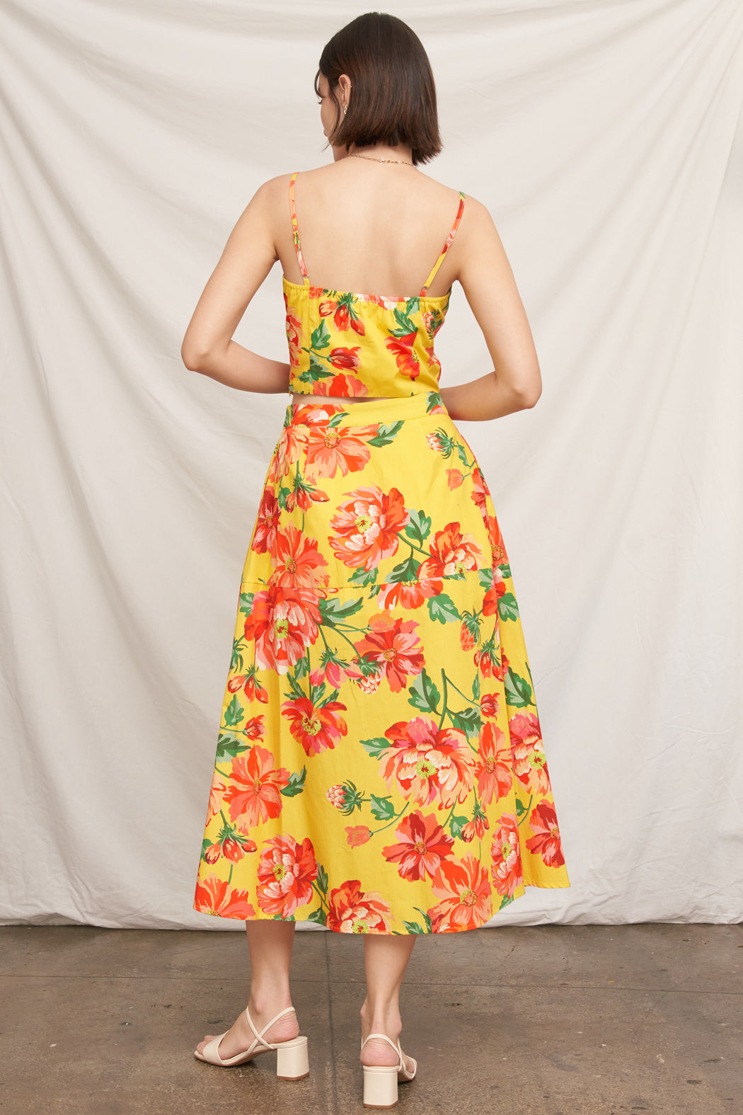 Rio Floral Bustier Top