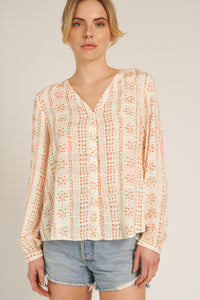 Siwa Long Sleeve Blouse