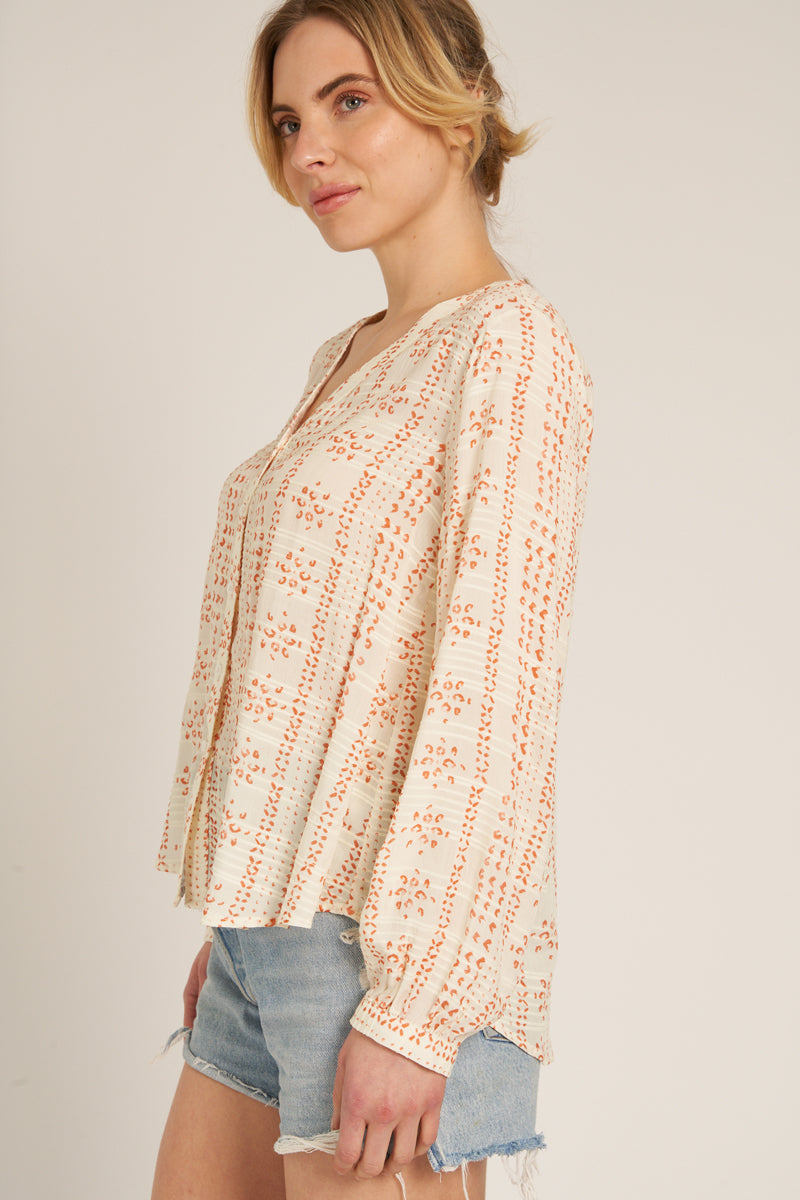 Siwa Long Sleeve Blouse