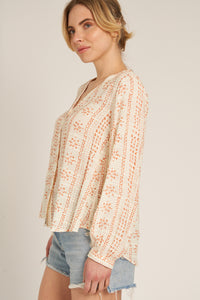 Siwa Long Sleeve Blouse