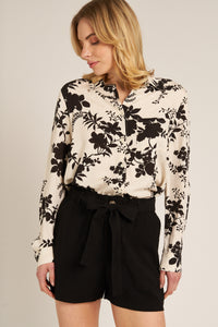 Lovina Floral Print Blouse