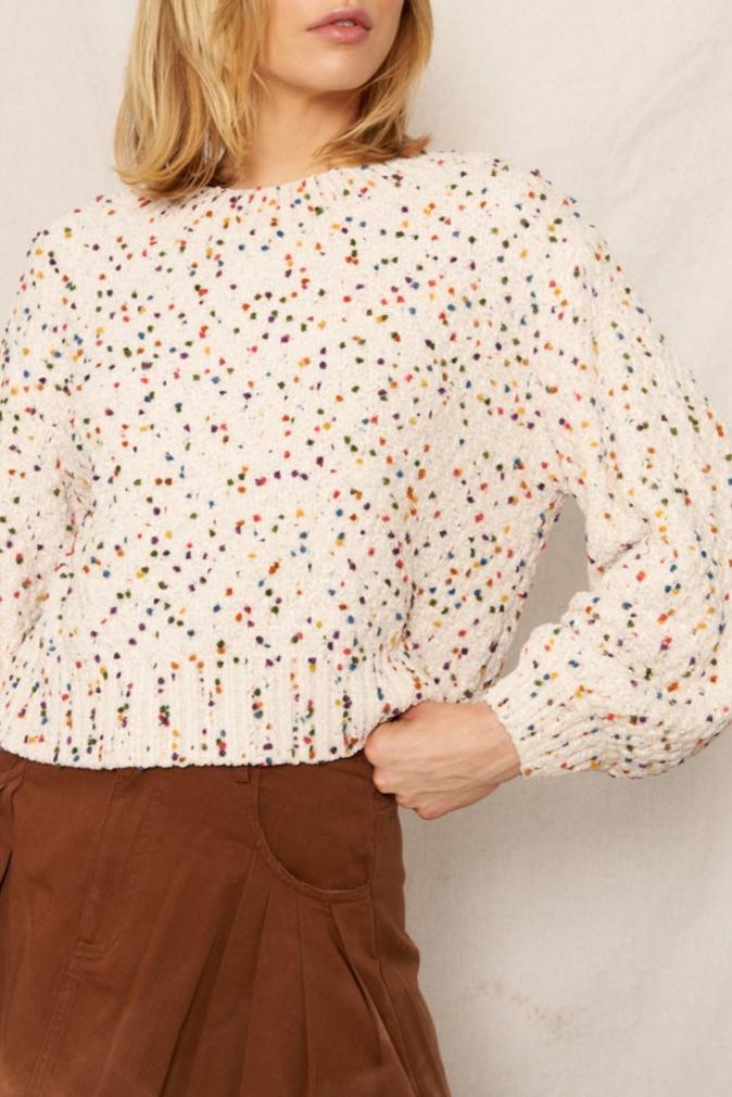 Chloe Confetti Sweater