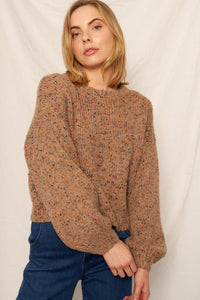 Cardamom Oversized Cropped Sweater