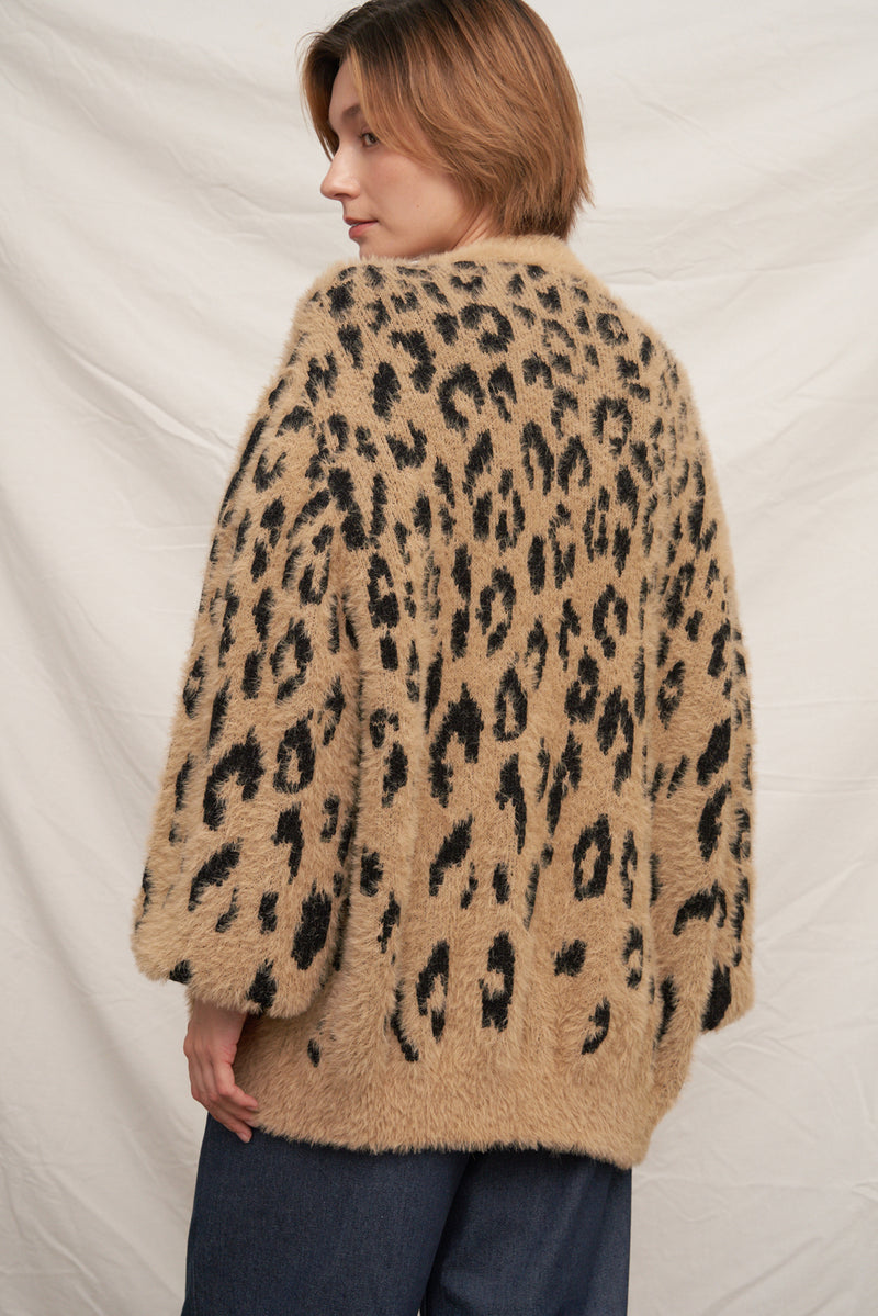Wild About You Leopard Cardi