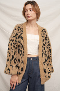 Wild About You Leopard Cardi