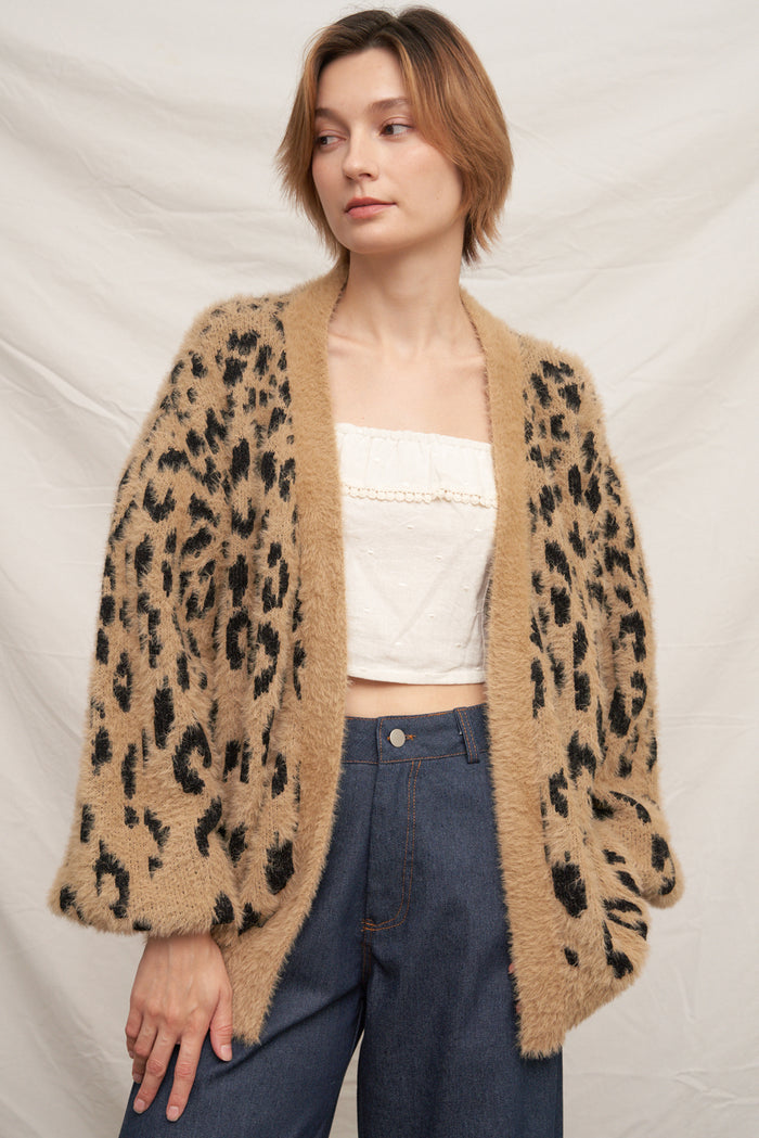Wild About You Leopard Cardi