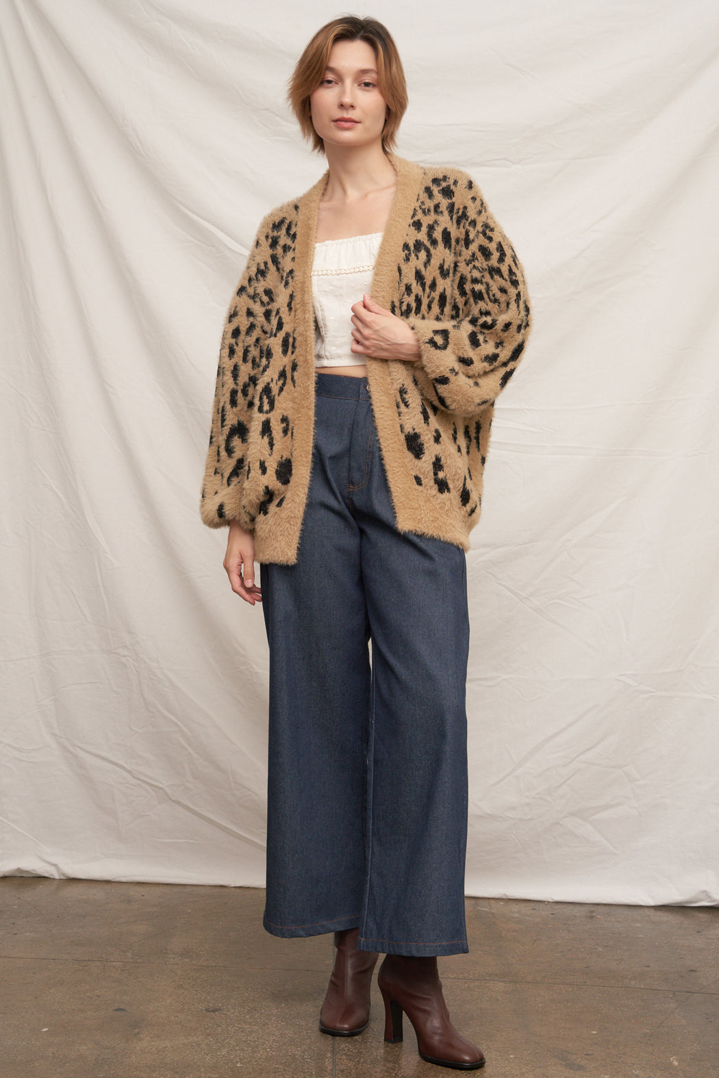 Wild About You Leopard Cardi