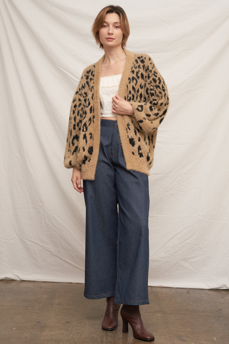 Wild About You Leopard Cardi