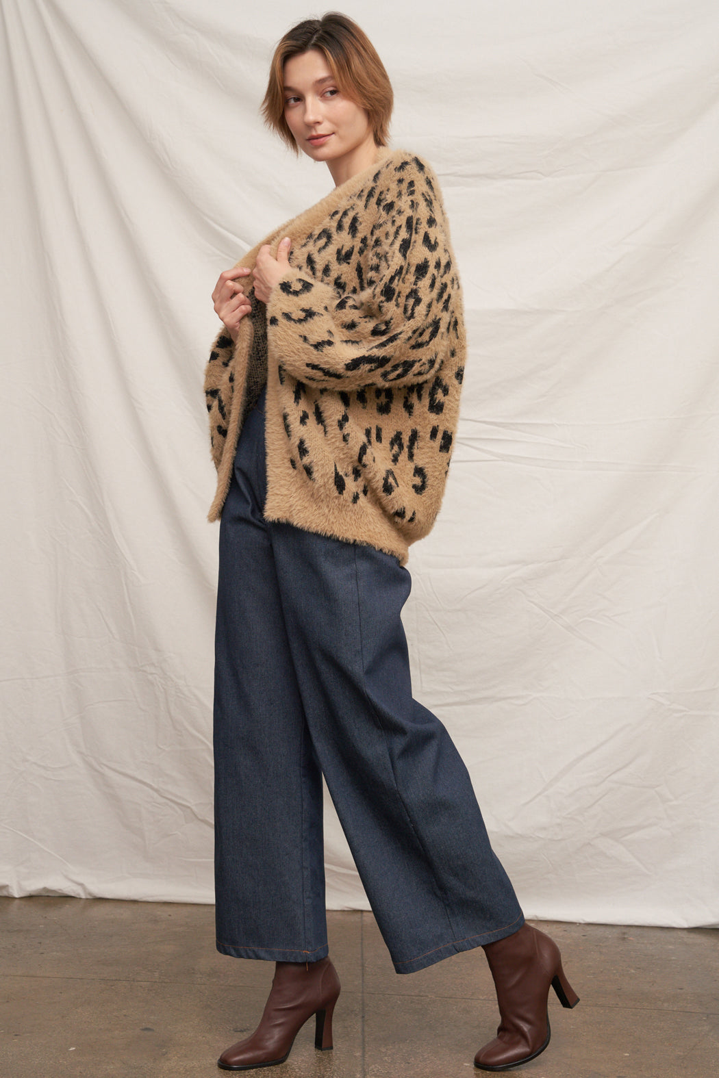 Wild About You Leopard Cardi
