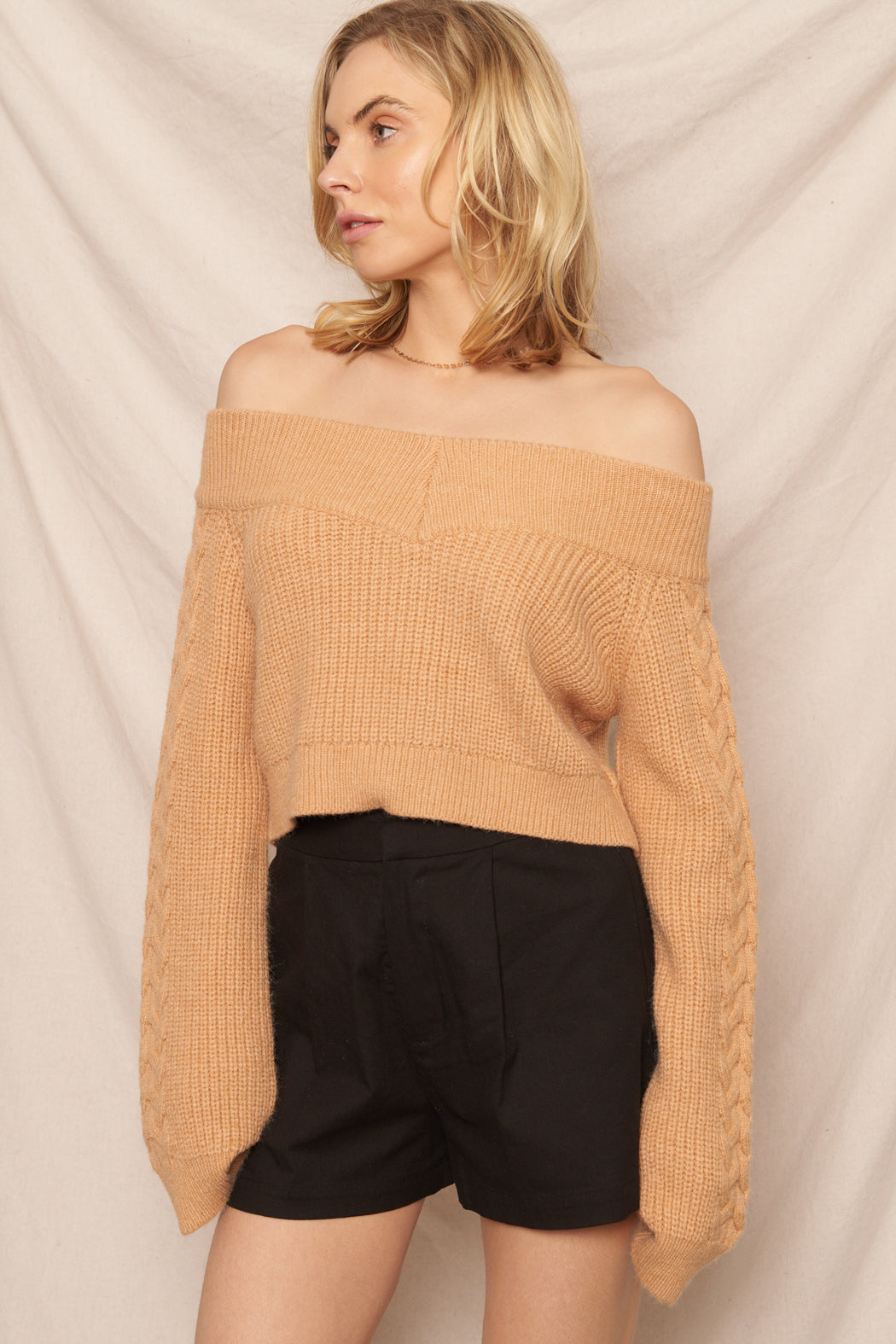 Josephine Crop Sweater