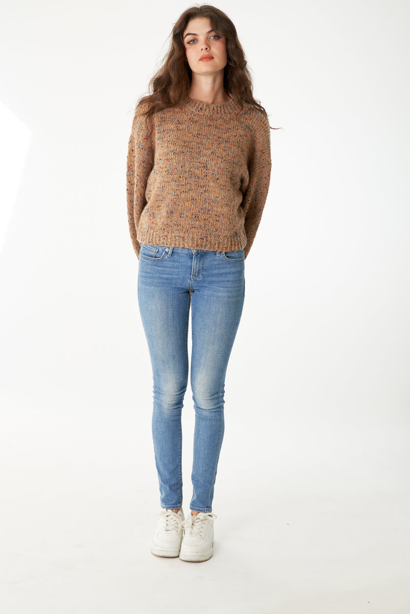 Cardamom Oversized Cropped Sweater