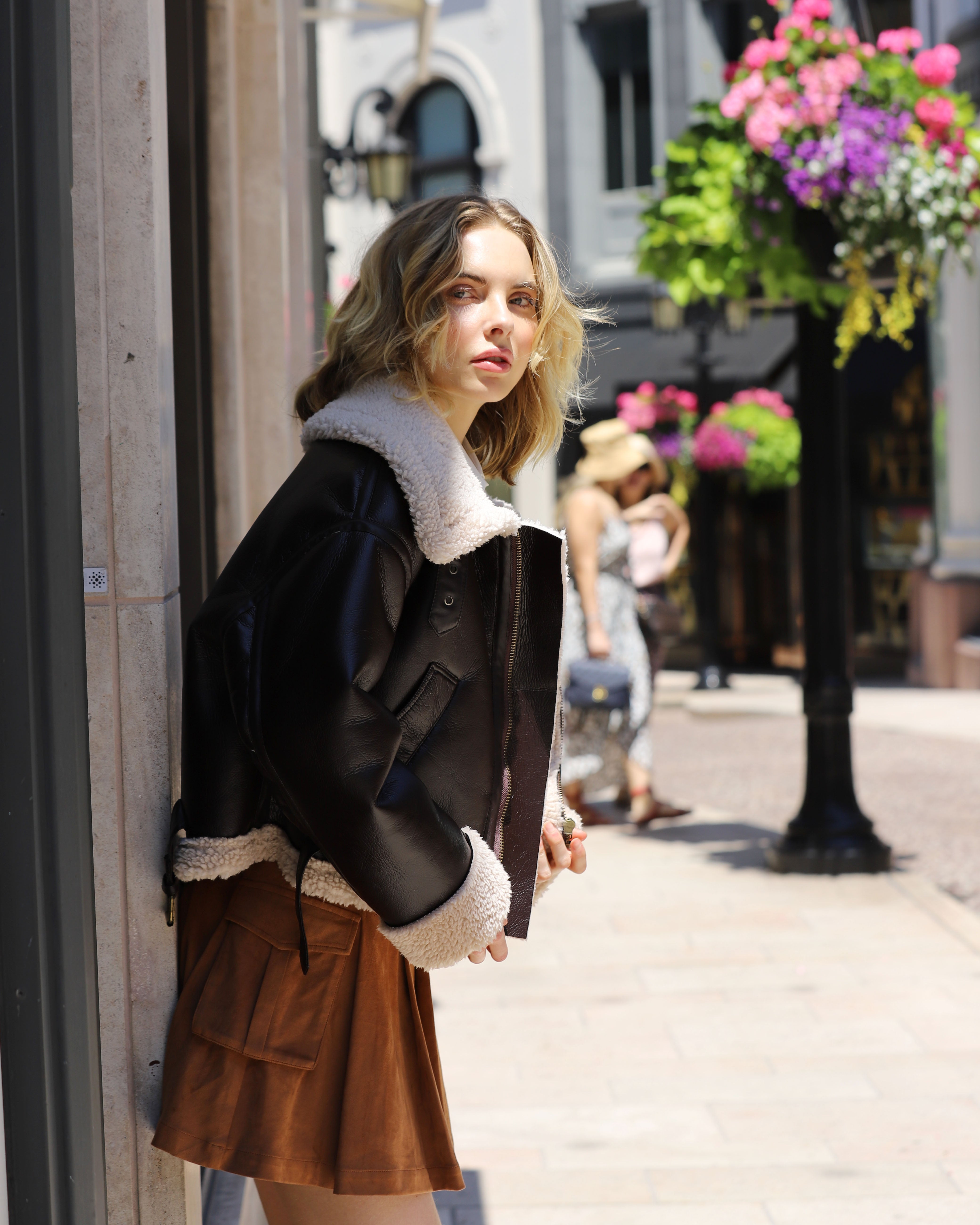 Laura Oversized Aviator Jacket – shopencreme