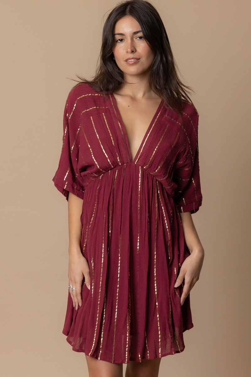 Jennifer Lurex Kimono Dress