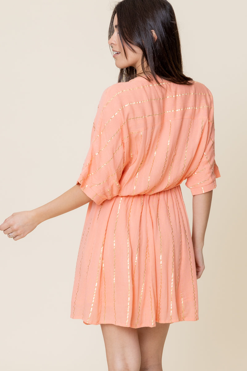 Jennifer Lurex Kimono Dress